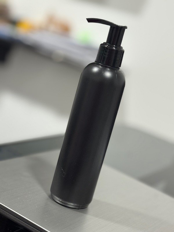 Producto - Envase 250ml tapa crema NEGRO