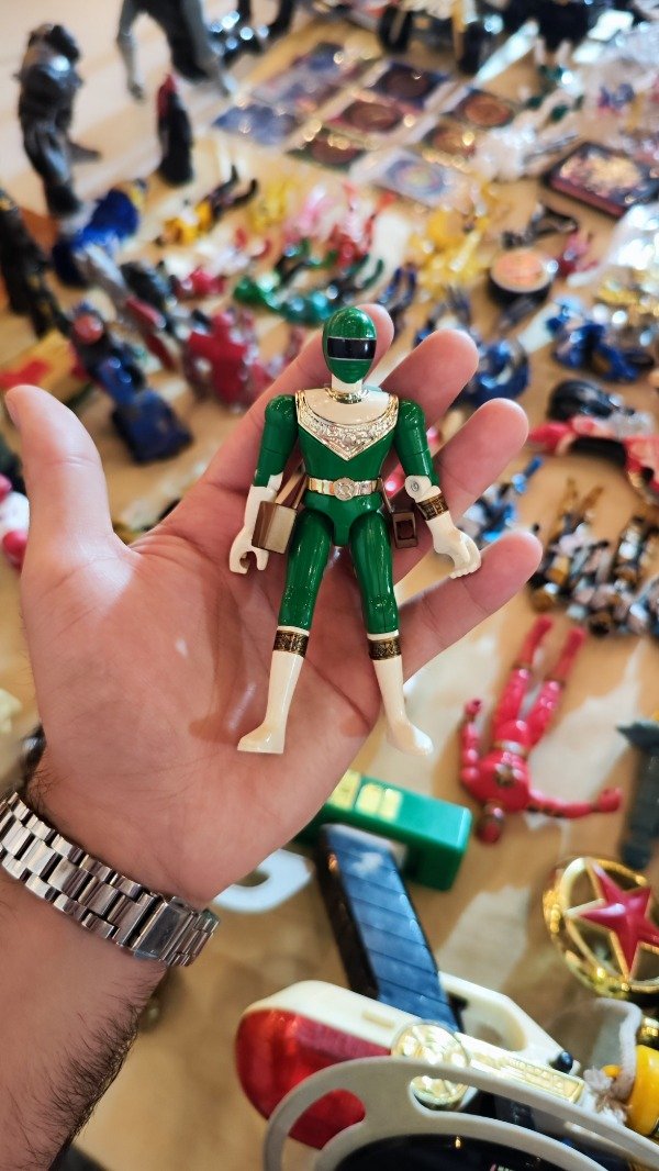 Producto - Green Ranger Power Ranger Zeo 1996 12CM - 0