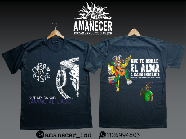Producto - Remera Cabra Da Peste Que te brille