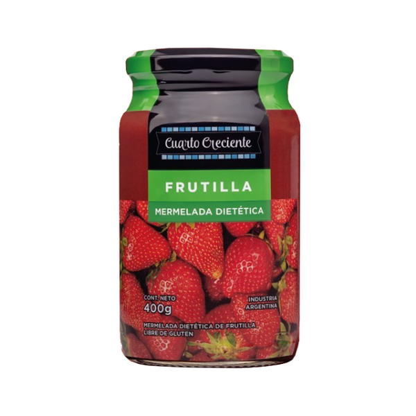 Producto - Mermelada diet ligth Cuarto Creciente sabor Frutilla x 400Gr