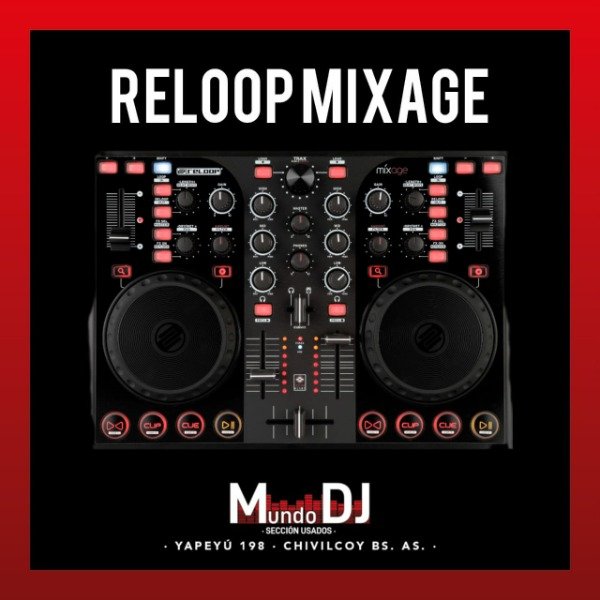 Producto - CONTROLADOR RELOOP - MIXAGE "USADO"