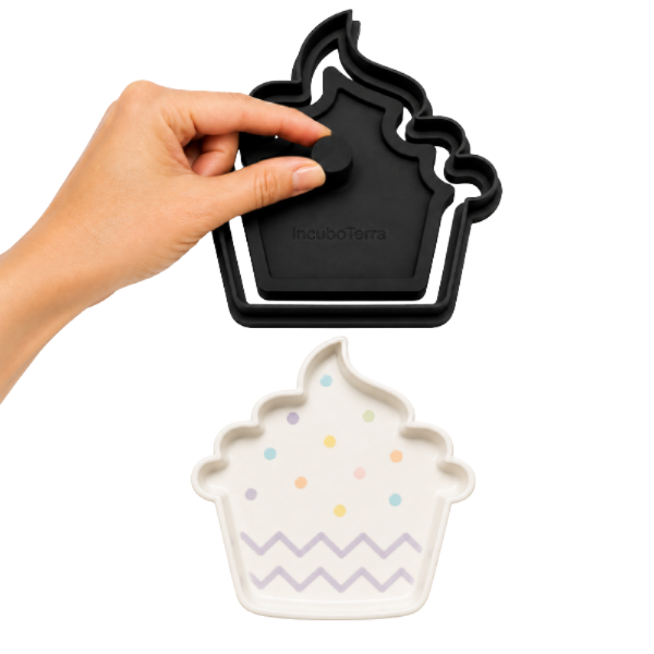 Producto - Cortante y contramolde Cupcake 20cm - 1