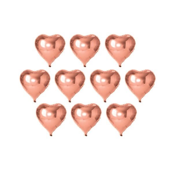 Producto - Globo mini corazón 5" color rosa x10un