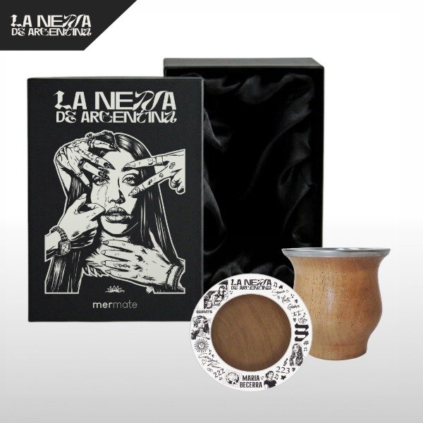 Producto - BOX MATE CON BOMBILLA Y CAJA DE PRESENTACIÓN EXCLUSIVO MARIA BECERRA - 2