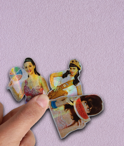 Producto - STICKERS HOLOGRÁFICOS - KATY PERRY - SET CANDY