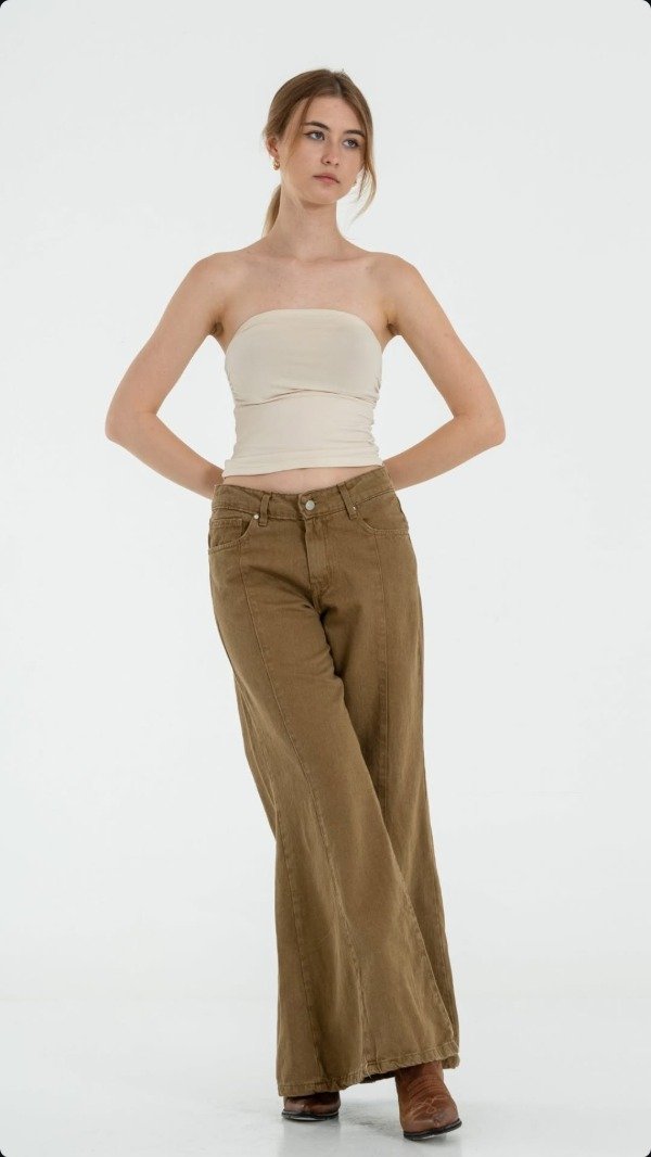 Producto - Maxi wide leg habano (W54)