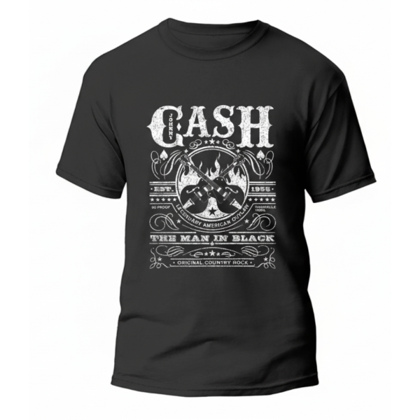 Producto - Remera JOHNNY CASH The Man In Black