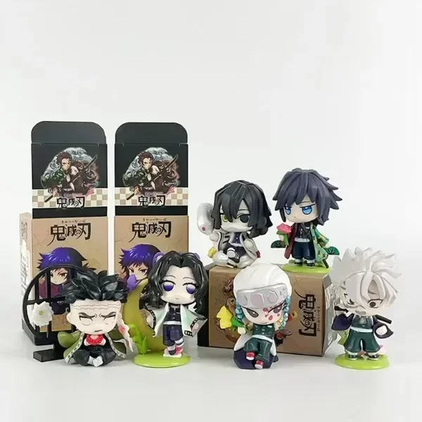 Producto - Set Primaveral Pilares - Kimetsu no yaiba - Demon slayer - 7cm