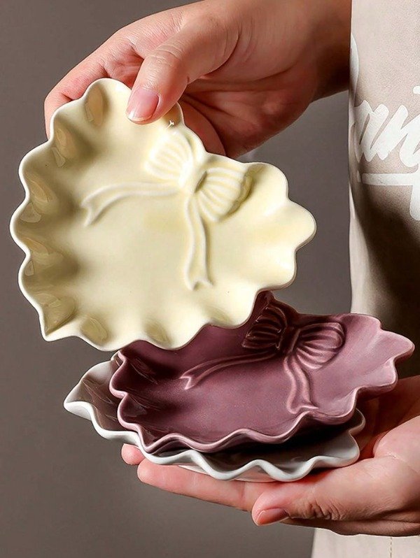 Producto - Molde de silicona bandeja corazon con moño