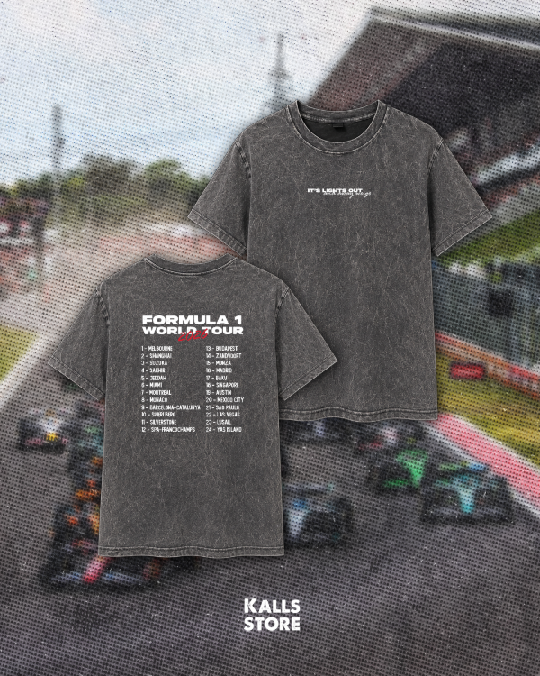 Producto - Remera stone-wash F1 Tour