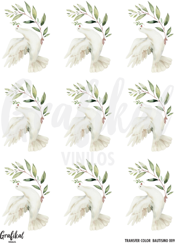 Producto - Transfer Color Bautismo 009