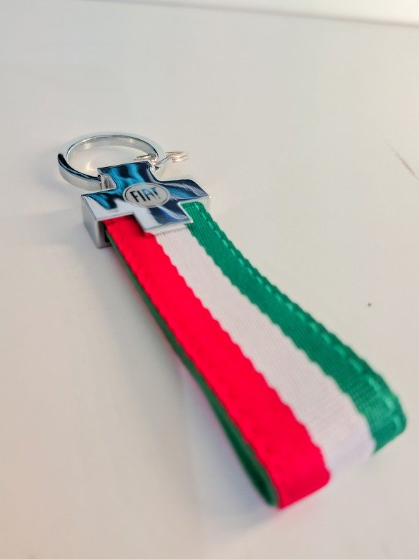 Producto - Llavero bandera tela Fiat