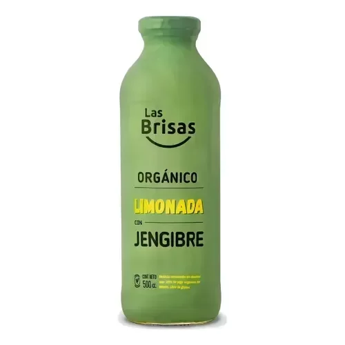 Producto - Limonada organica con jengibre 500ml LAS BRISAS