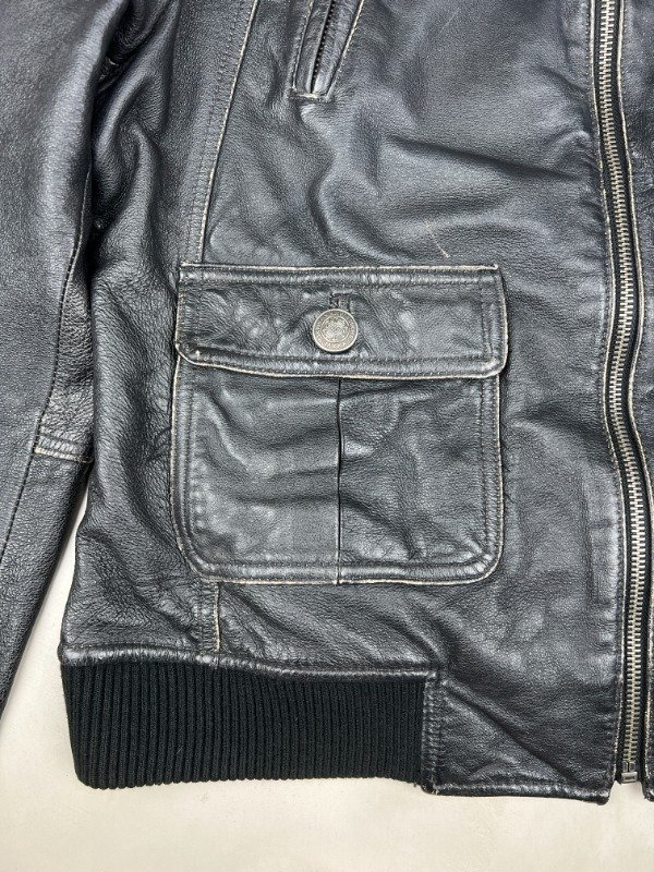 Producto - Leather Bomber Jacket - 5