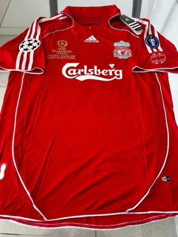 Producto - CAMISETA LIVERPOOL IMPORTADA TITULAR RETRO 2006/2007 #20 MASCHERANO