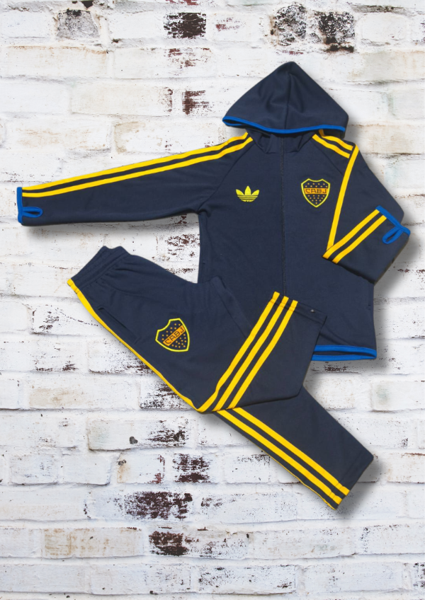 Producto - CONJUNTO CAMPERA Y PANTALON TITULAR BOCA JUNIOR