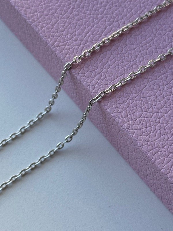 Producto - Cadena de plata 50cm C214