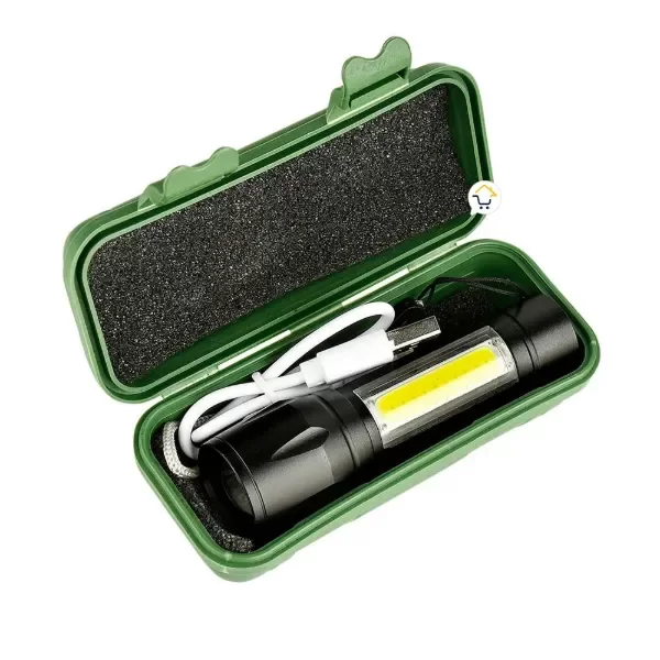 Producto - LINTERNA MINI RECARGABLE POTENCIADA  MC186