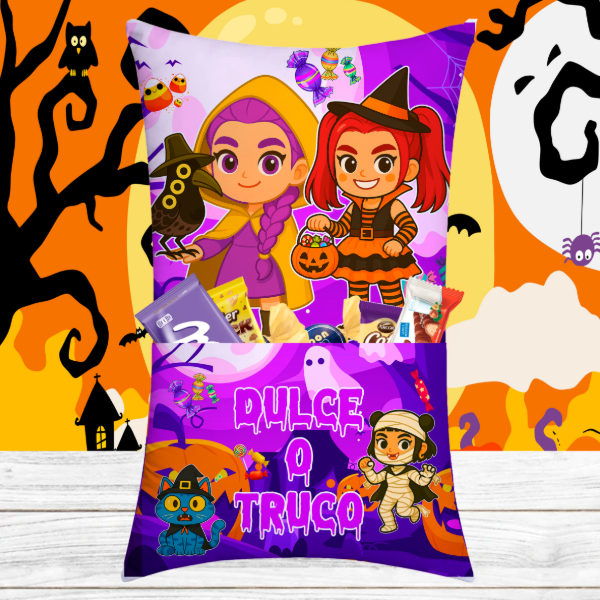 Producto - ALMOHADAS CON BOLSILLO HALLOWEEN GUERRERAS K-POP