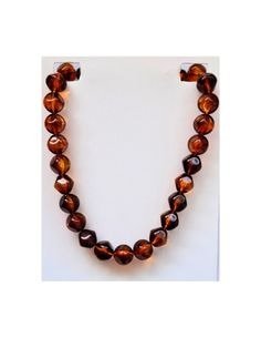 Producto - Collar Enhebrado ámbar cuentas redondas