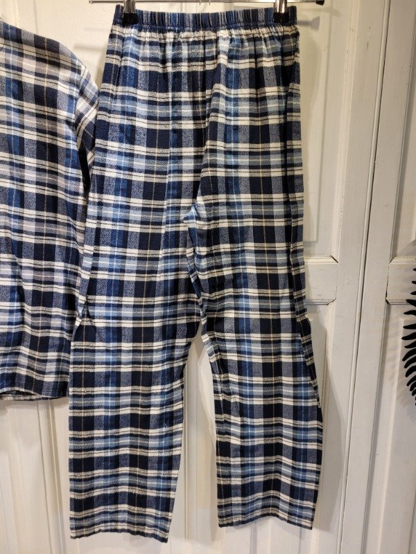 Producto - Pijama PON PON cuadrillé azul Talle 14 años - PRECIO: 20X - 3