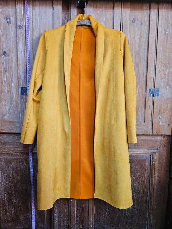 Producto - Tapado Zara Amarillo t.s