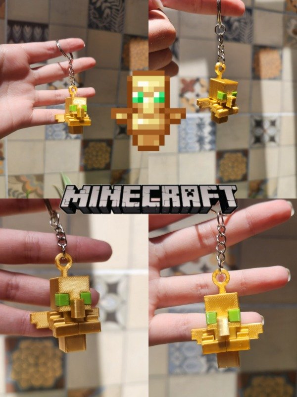 Producto - Llavero Minecraft Totem de Inmortalidad