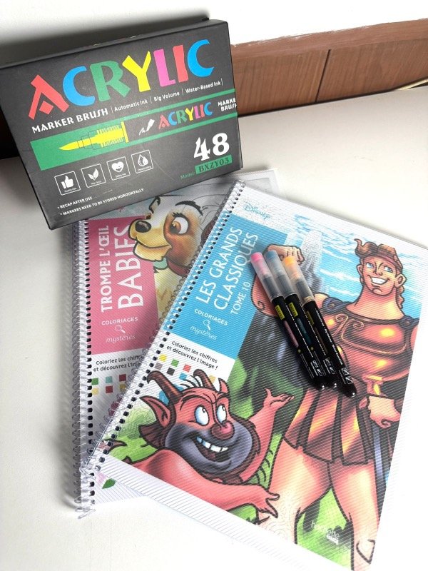 Producto - Combo - Para empezar- 2 libros + 48 marcadores acrilicos