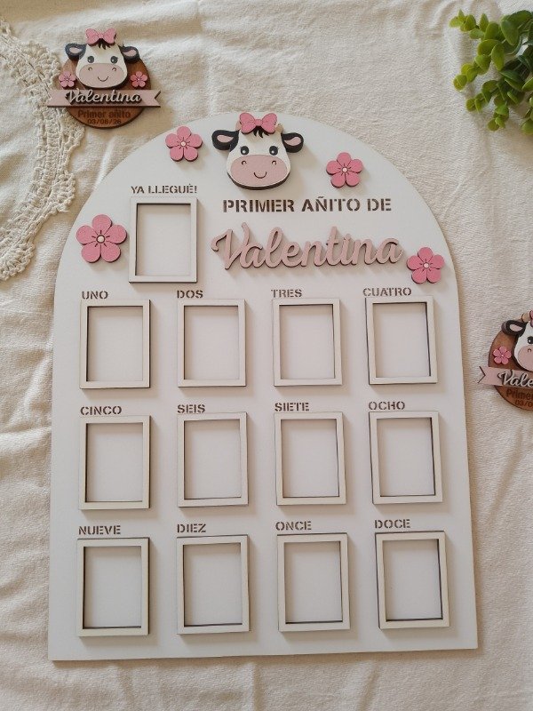 Producto - Cartel/ tablón primer año Vaquita