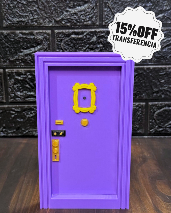 Producto - Puerta Decorativa Serie Friends