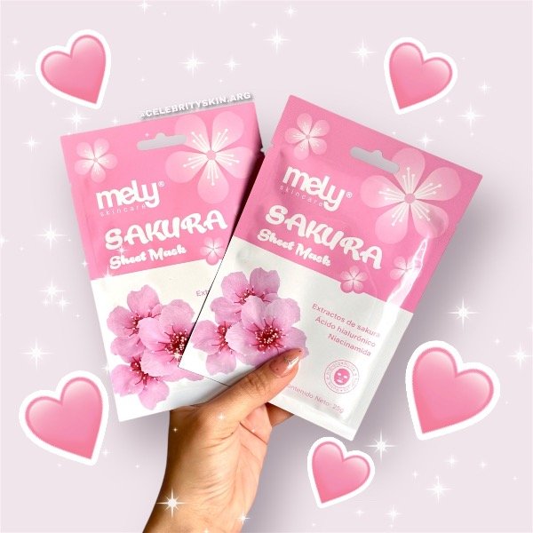 Producto - MASCARILLA FACIAL SAKURA MELY X 3 UNIDADES