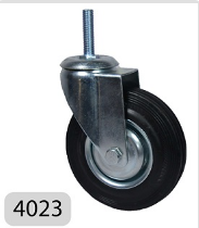 Producto - Rueda de Chapa y Goma Giratoria 125mm - RH 4023