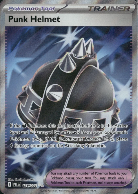 Producto - Punk Helmet (121/094) [Mega Evolution: Phantasmal Flames]