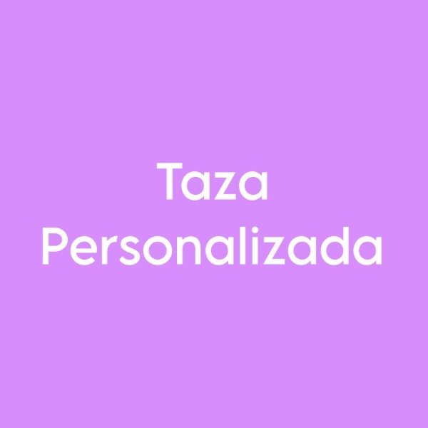 Producto - Taza personalizada