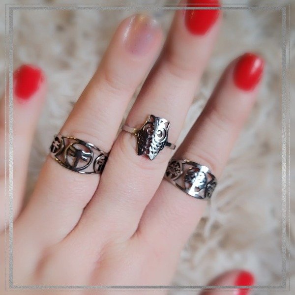 Producto - Anillo libélulas circulos