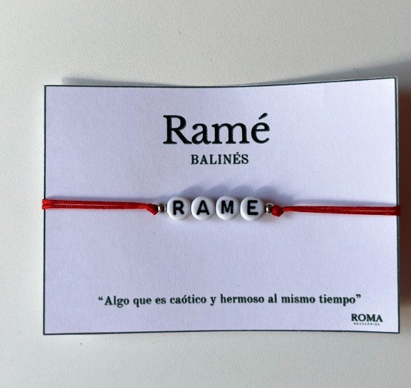 Producto - PULSERA RAMÉ