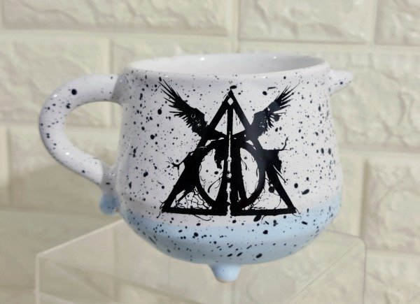 Producto - Caldero Harry Potter reliquias bicolor con negro grande