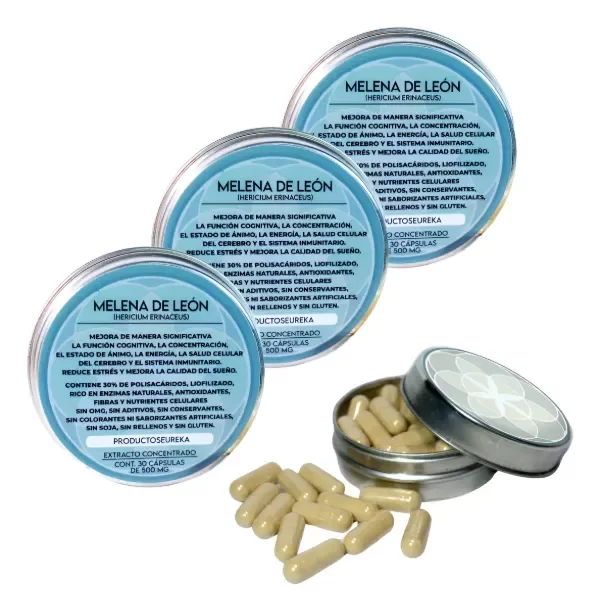 Producto - Pack X 3 Melena De León - Extracto Concentrado - Capsu 500mg
