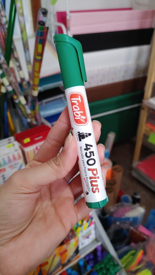 Producto - Marcador  para pizarraTrabi 450 verde