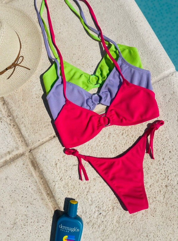 Producto - ART 1081 - PACK X4 (Bikini bambula con aro/ les para atar)