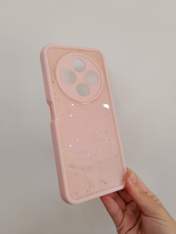 Producto - Funda Brillos Galaxy Rosa