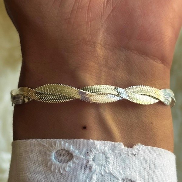 Producto - Pulsera trenzada de acero (cod.842)