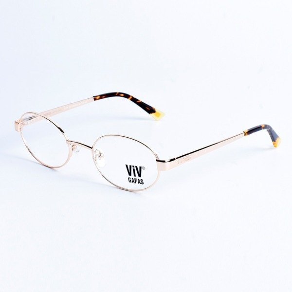 Producto - ViV NU761 Metal Dorado Ovalado - 1