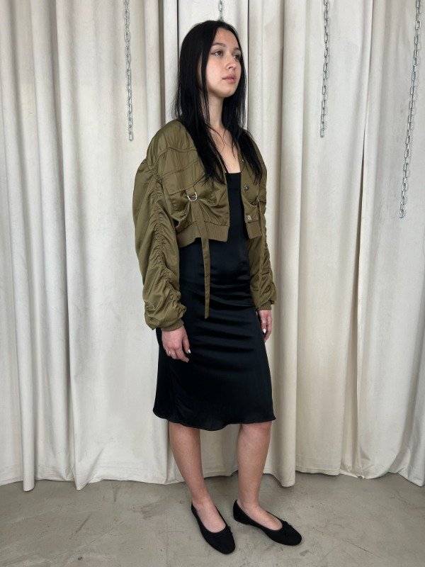 Producto - Satin Cargo Bomber Jacket - 2