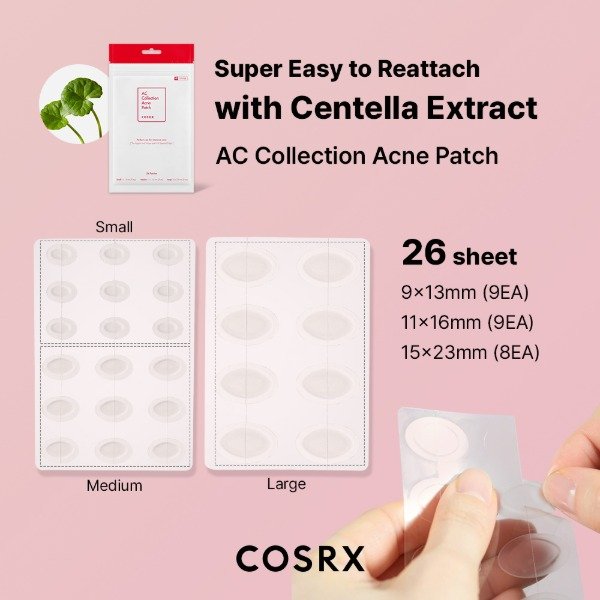 Producto - COSRX AC Collection Acne Patch 26ea (POUCH) - 3