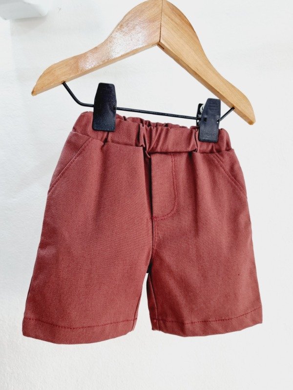 Producto - Short Clasico Bordó