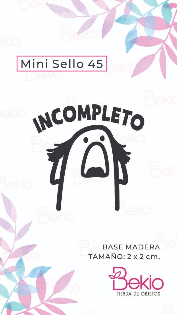 Producto - Mini Sello 45 - Flork Docentes