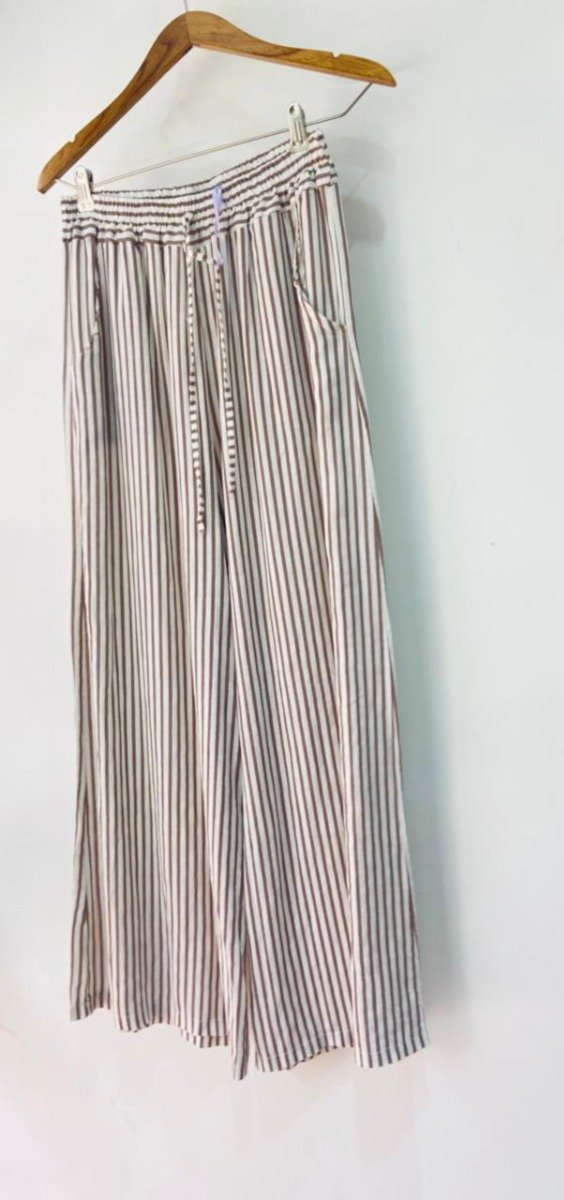 Producto - pantalon rayas choco - 0
