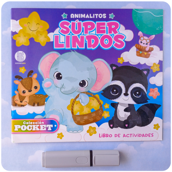 Producto - Animalitos Super Lindos : Para Pintar + Actividades