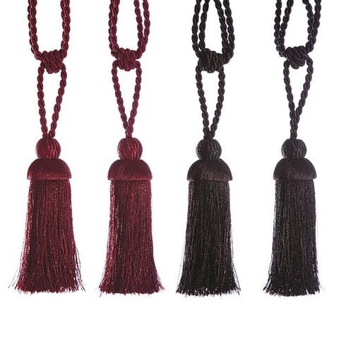 Producto - Borlas microfibra de cortina 13cm